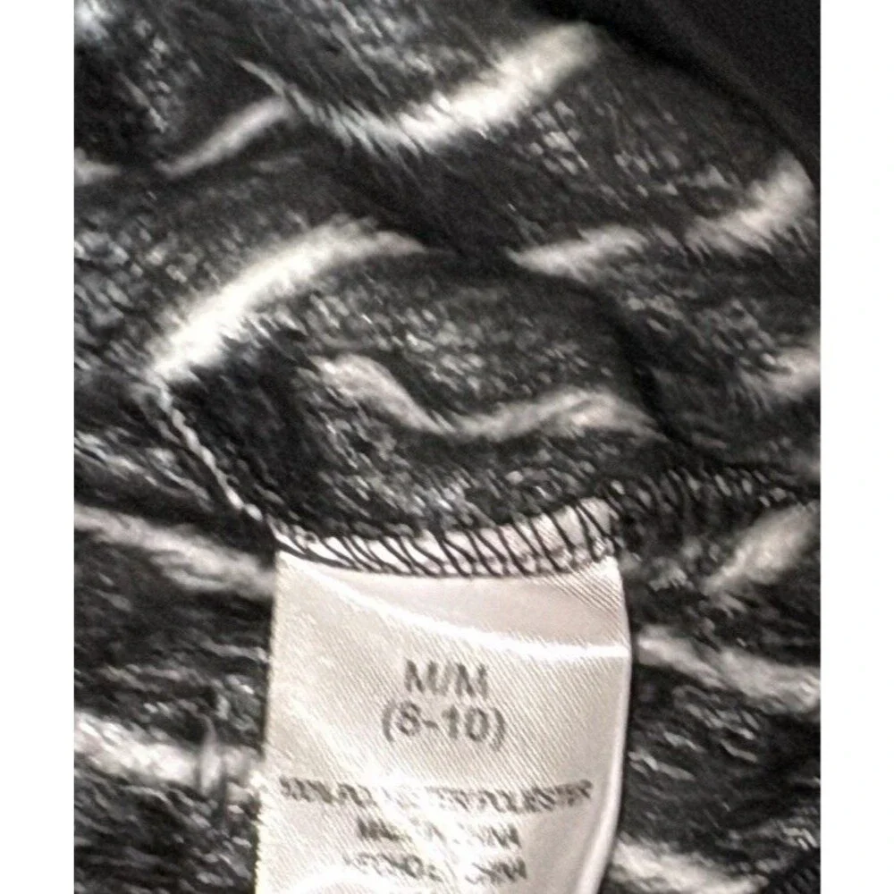 DISNEY Nightmare Before Christmas nightgown Youth Girls M 8/10 nightshirt hooded - Picture 7 of 10